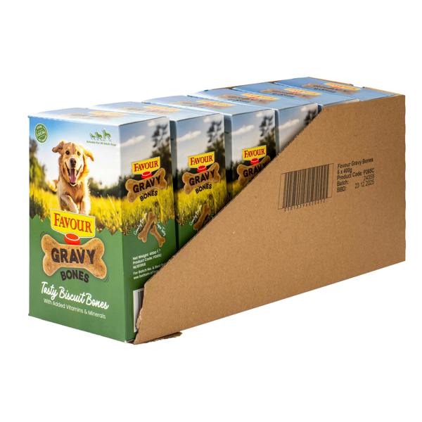 Favour Gravy Bones Dog Treats 400g