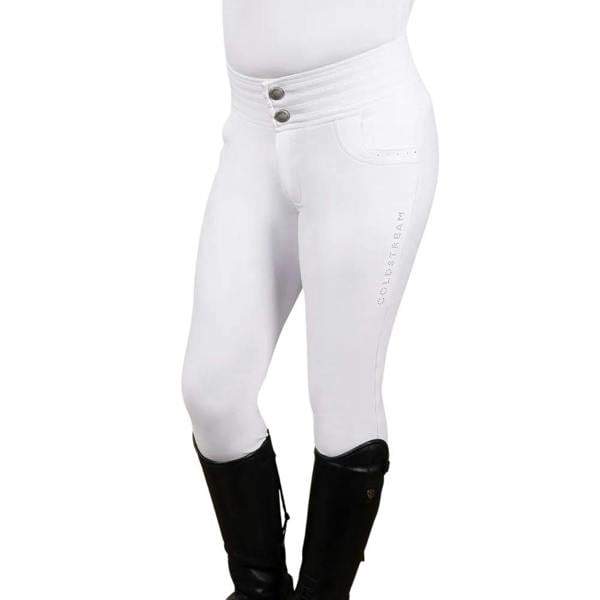 Coldstream Childrens/Kids Next Generation Fenham Diamante Breeches - White - 