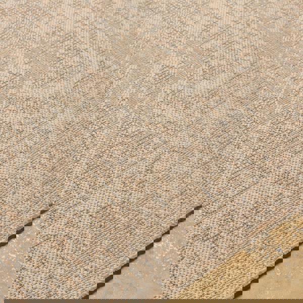 Livabliss Tuareg-Vintage Beige Ivory Traditional Boho In- & Outdoor Jute-Look Rug