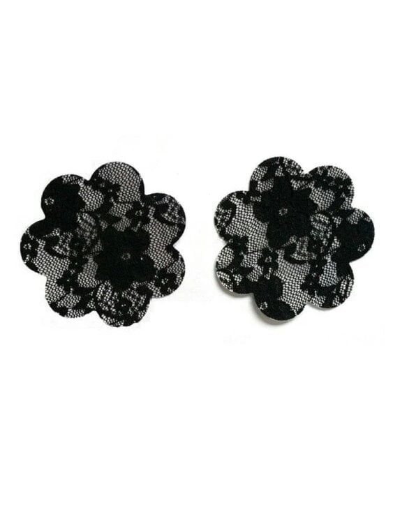 Perky Pear Lace Nipple Covers-Black