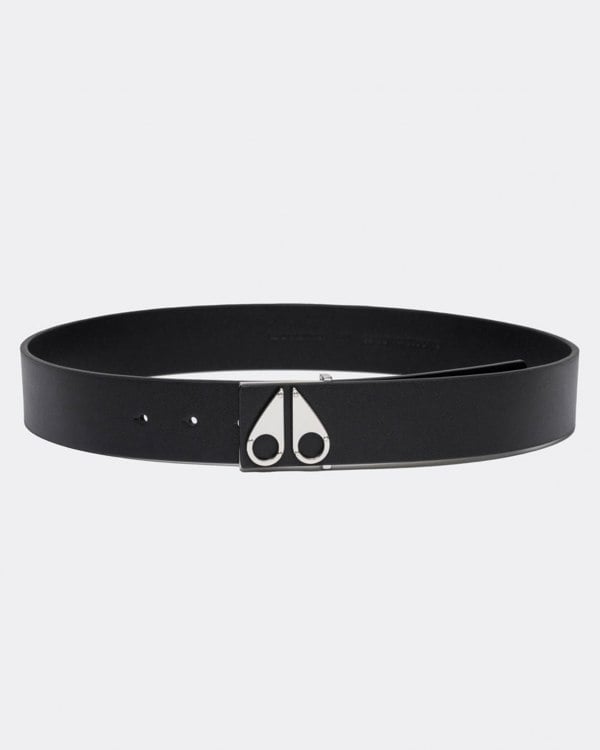 Moose Knuckles Mens Logo Icon Belt