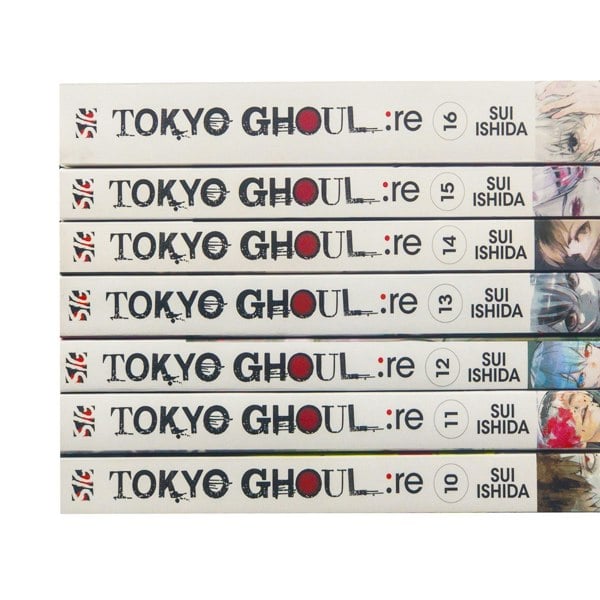 Tokyo Ghoul Re Series Volume 10,11,12,13,14,15,16 Collection 7 Books Set by Sui Ishida