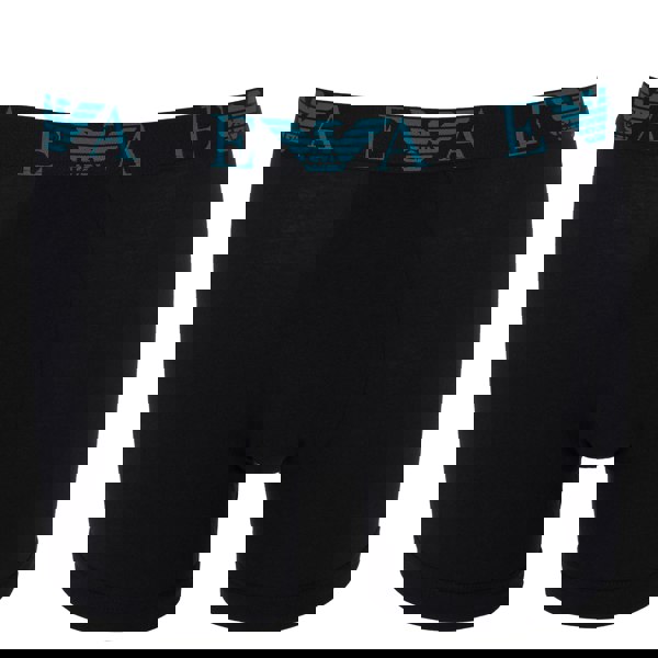 Emporio Armani Stretch Cotton Logo 3 Pack Boxers Black/Black/Black