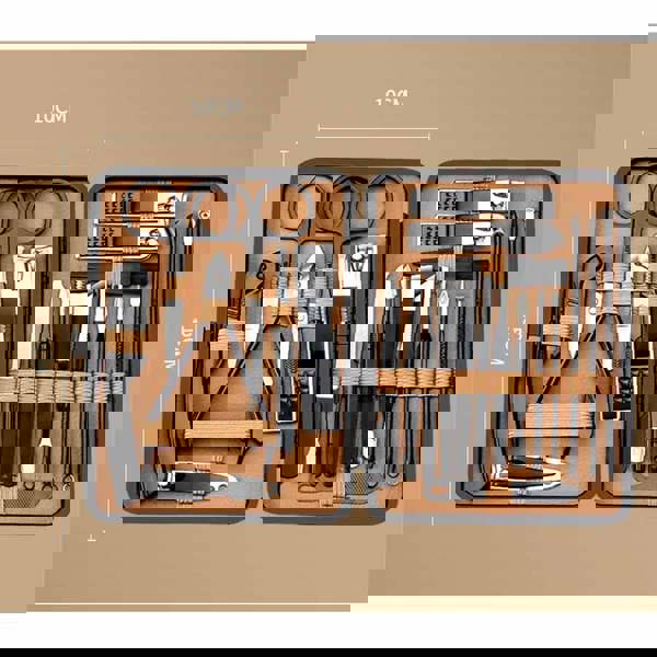 Leaper 24-Piece Stainless Steel Manicure and Pedicure Set