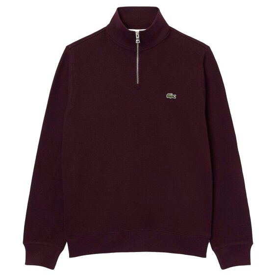 Lacoste SH1927 Quarter Zip Sweatshirt - Oxalis