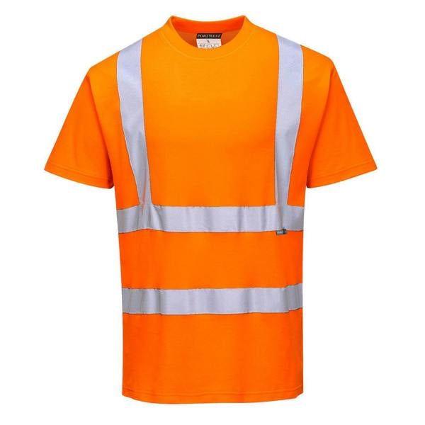 Hi-Vis Cotton Comfort T-Shirt S/S Portwest