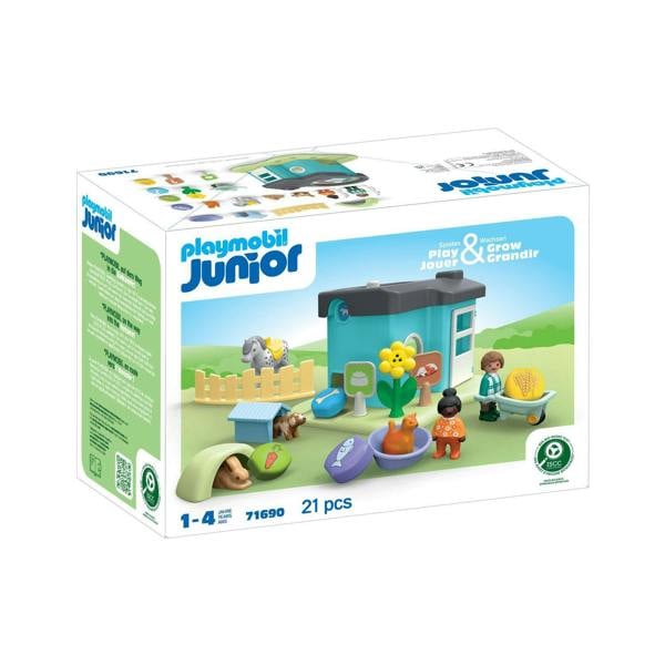 Junior: Animal Home with Treat Dispenser - 71690 Playset