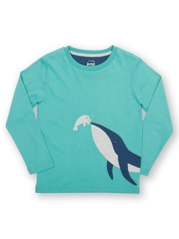 Kite Boys Organic Whale And Manatee T-Shirt