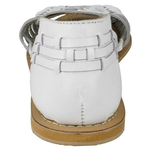Leather Collection Ladies Leather Collection Flat Weave Sandals F00145