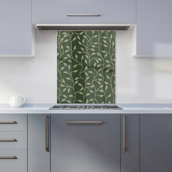 Warren Reed - Designer Green Shrub With Leaves Kitchen Splashback