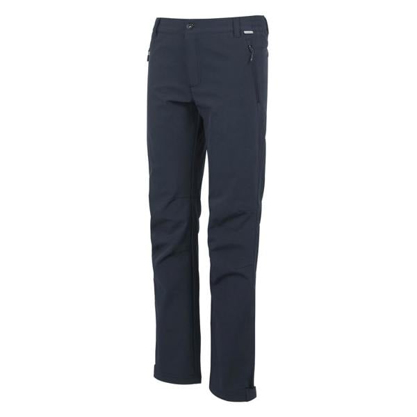 Regatta Great Outdoors Mens Adventure Tech Geo II Wind Resistant Regular Leg Softshell Trousers - Navy - 