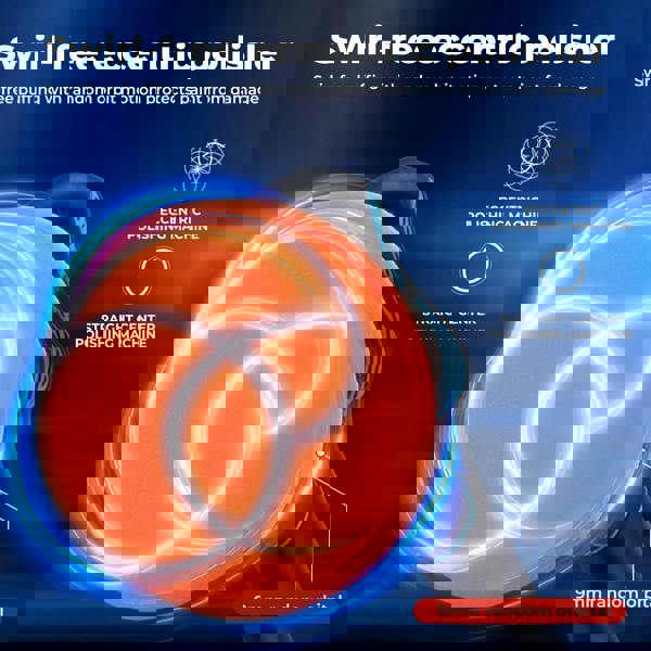 Traderight Cordless Car Polisher Buffer Sander Polishing Machine with 2 Battery