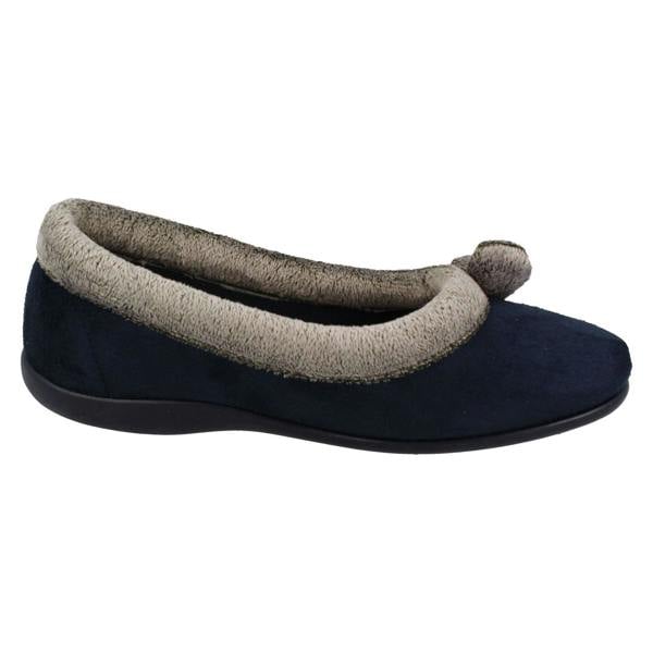Rosebank Ladies Rosebank Memory Foam Slippers Lucy