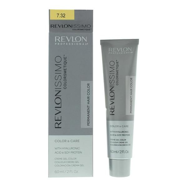 Revlon Revlonissimo Colorsmetique Hair Colour 60ml - 7.32 Medium Golden Pearl Blonde