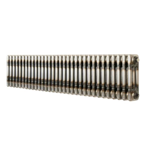 Monstershop Traditional 3 Column Radiator - 300 x 1460mm - Raw Metal