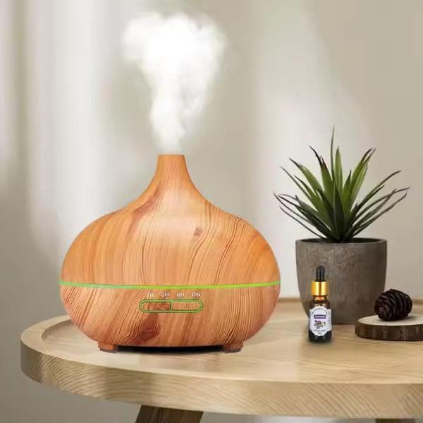 Dragodirect 500ml Aromatherapy Diffuser Essential Oil Humidifier with 7 LED Colorful Light for Relaxation & Wellness