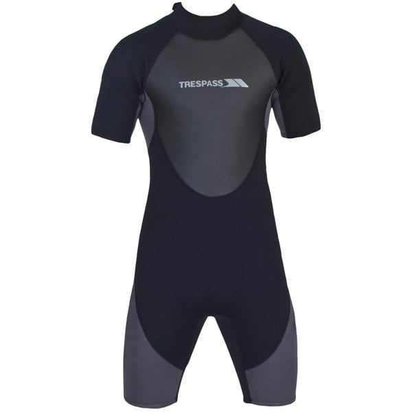 Trespass Scuba Mens Short Wetsuit - Black