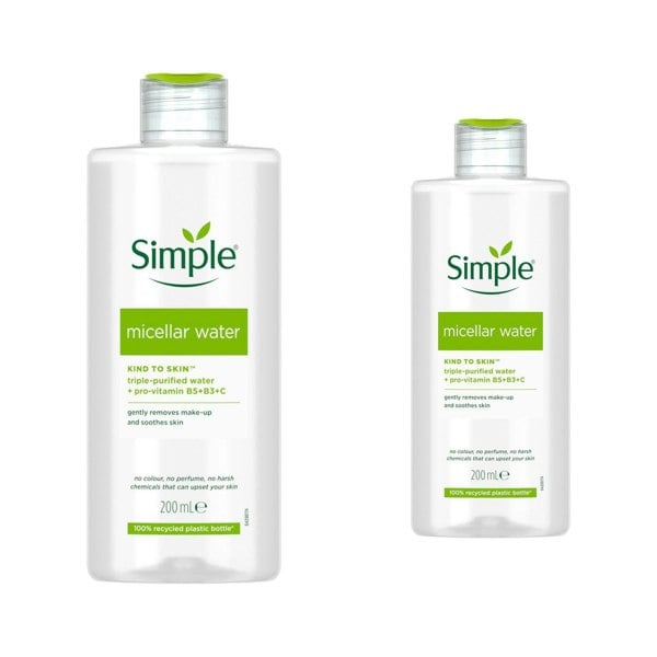 Simple Kind to Skin Make-Up Remover Micellar Cleansing Water 200ml