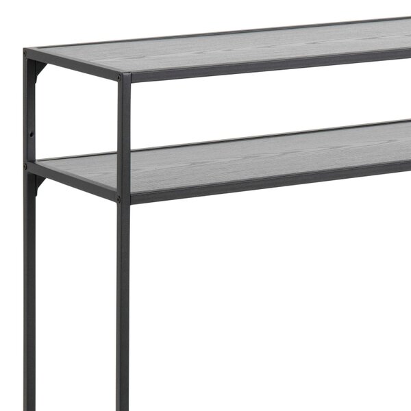 Wyld Haus El Paso Black Metal and Wood Console Table