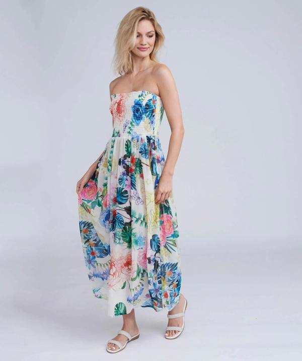 Pia Rossini Paradiso - Strapless Maxi Beach Dress
