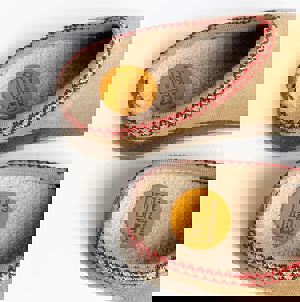 Nordikas 2247 AFELPADO Womens Mule Slippers Beige