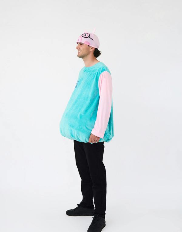 Vanilla Underground Peppa Pig Mens Blue Daddy Pig 2 Piece Costume