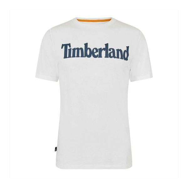Timberland Mens Kennebec River Cotton T-Shirt - White - 