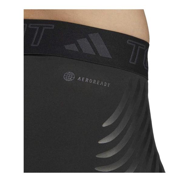 Adidas Mens Techfit Graphic Print Fitted Leggings - Black - 
