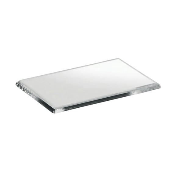MidOcean Magme Rectangular Acrylic Fridge Magnet - Transparent - 