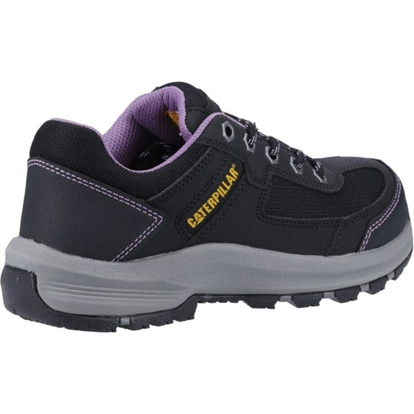 Caterpillar Elmore Work Shoes - Black/Lilac