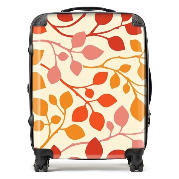 Warren Reed Colorful Autumn Leaves Suitcase