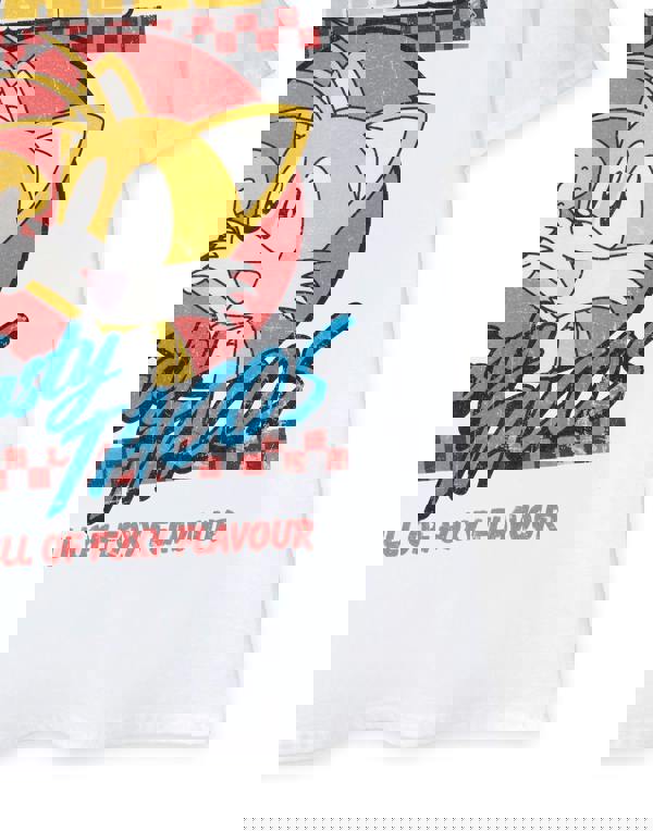 Sonic the Hedgehog Unisex White Tasty Tacos Short Sleeved T-Shirt