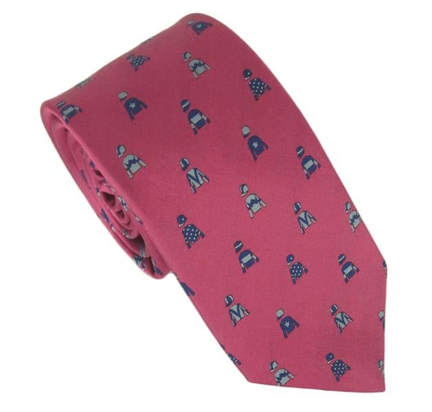 Horse Jockey Silk Neck - Tie by Van Buck - Claudio Lugli Shirts