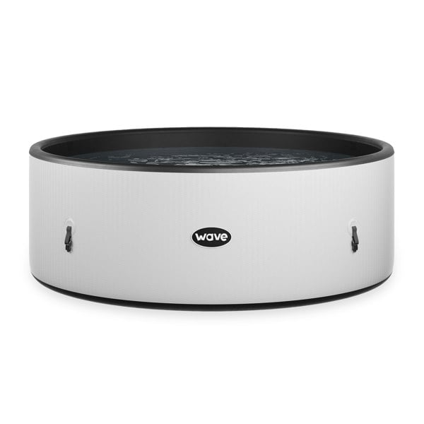 Wave Ontario | 4/6 Person Round Drop Stitch Hot Tub | Herringbone | UKCA