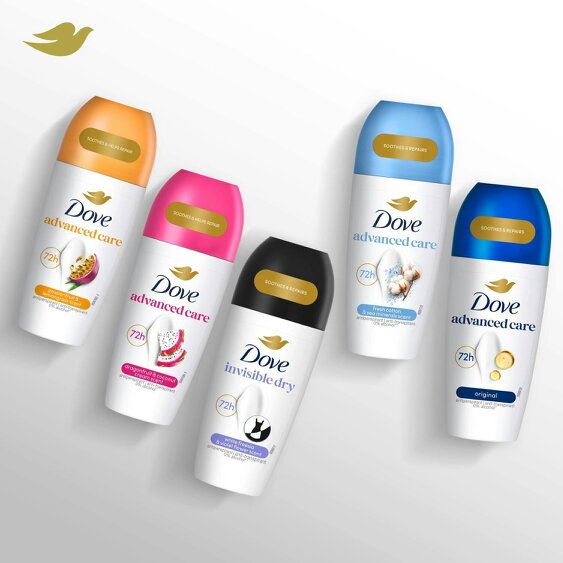 Dove Original Roll On Anti-Perspirant Long Lasting Fragrance for 72 Hours