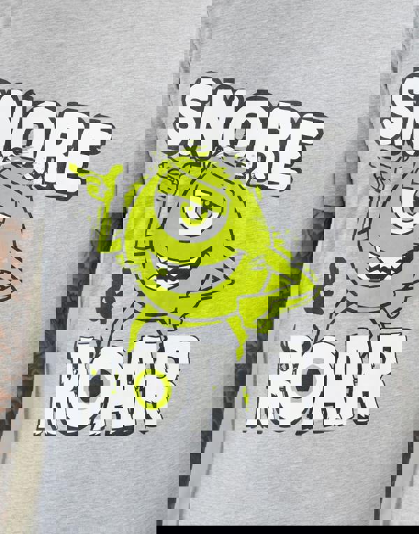 Disney Mens Multicoloured Monster Inc Short Sleeve Long Leg Pyjama Set