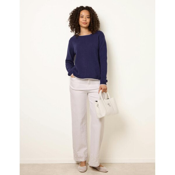 Blue Vanilla Back Bow Jumper
