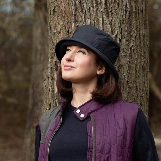 Heather Hats & Accessories Water Resistant British Cotton Bucket Hat, Cotton Lining, Outdoor Wear, Navy