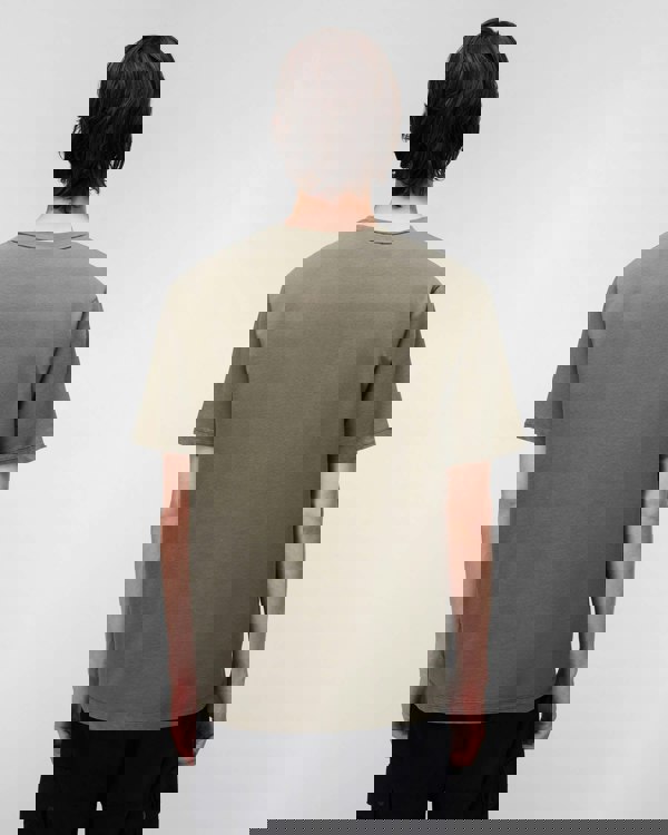 Napapijri Badge Mens Short Sleeve T-Shirt - Tea Leaf G0A