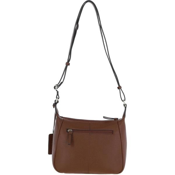 Ashwood 'Classico Napoli' Real Leather Top Zip Crossbody Bag: 63931