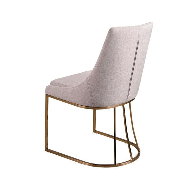 Angel Cerdá Grey Fabric Chair 4182