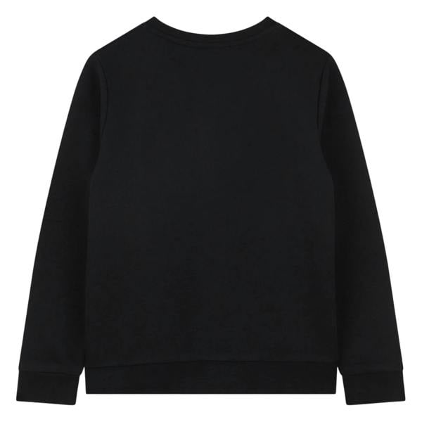Boss Childrens/Kids Logo Crew Neck Regular Sweatshirt - Black - 