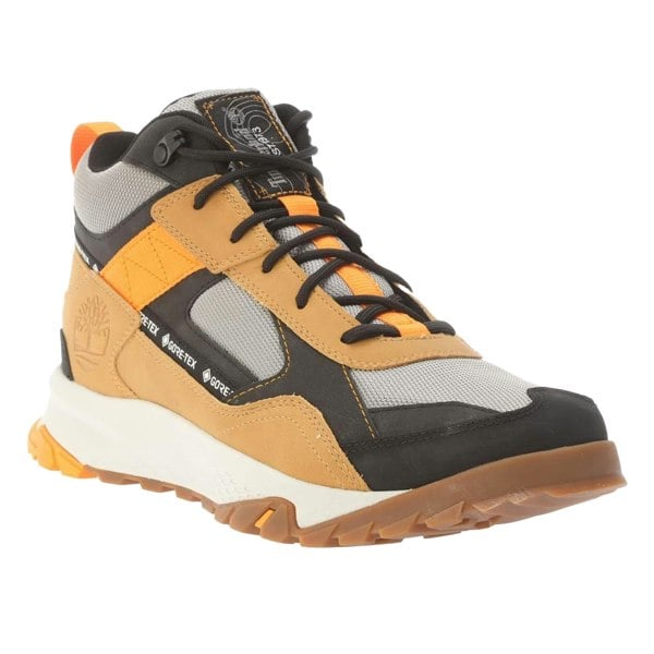 Timberland Mens Lincoln Peak Suede Mid Cut Waterproof Hiking Boots - Wheat