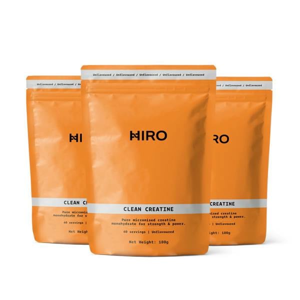 HIRO Clean Creatine Triple Pack