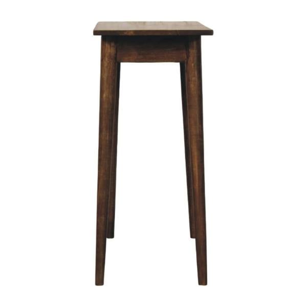 Artisan Furniture Solid Wood Nordic Writing Desk in Classic Grey