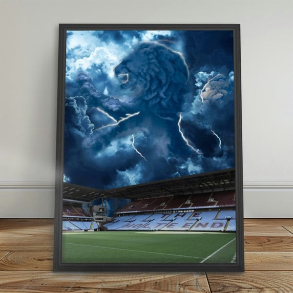 NotNiceThings Aston Villa Magic Poster - Augmented Reality Art