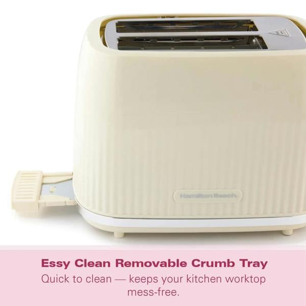 Hamilton Beach Miami 2 Slice Toaster Sand