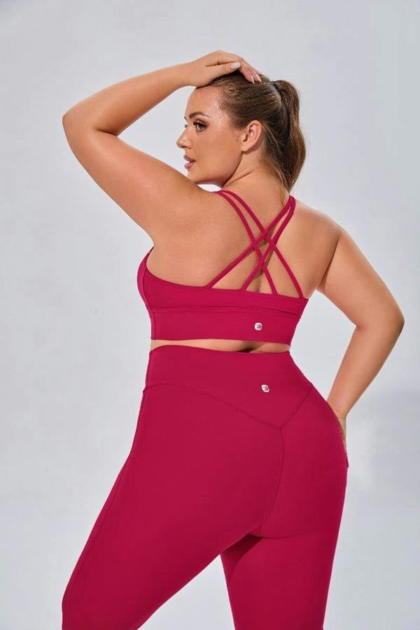 Anniou Plus Size High Waist Yoga Leggings