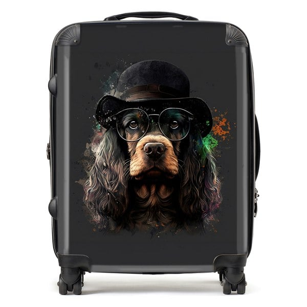 Warren Reed English Cocker Spaniel Splashart Suitcase