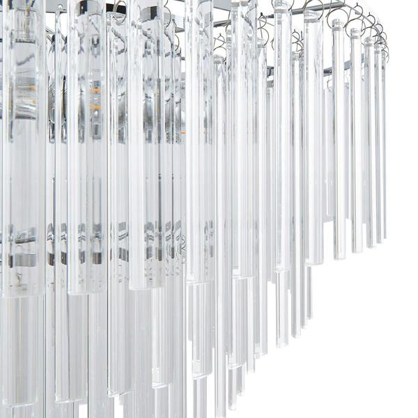 Pagazzi Lighting Seraphina Tiered Glass Chandelier